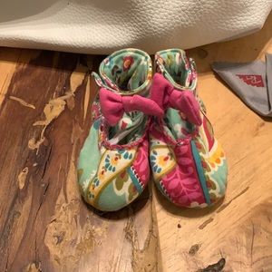 Vera Bradley baby shoes